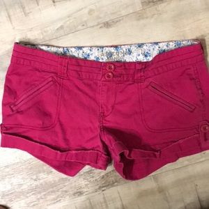 Arizona distressed shorts